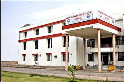 Mahatma Gandhi Dental College Hospital Jaipur Admissions Contact