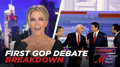 Megyn Kelly Breaks Down The First GOP Debate Moderators Candidates