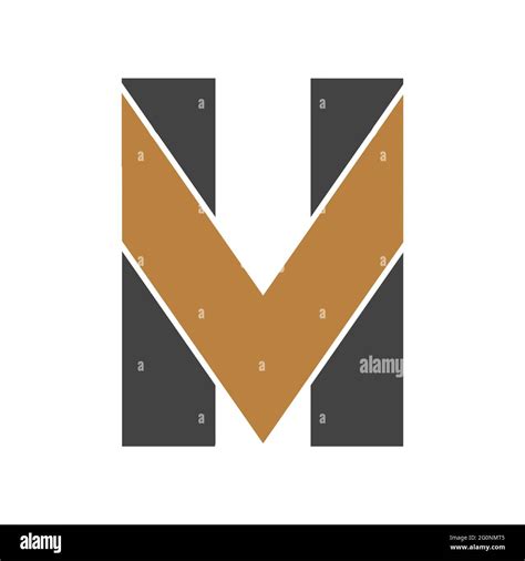 Hv Vh V And H Abstract Initial Monogram Letter Alphabet Logo Design