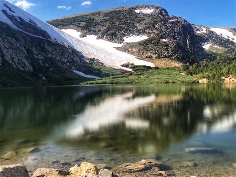 St. Mary’s Glacier this evening : r/Colorado