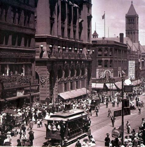 Visit Omaha Vintage Omaha Downtown Circa 1900