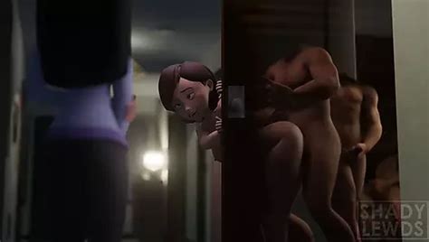 Helen Parr Is A Super Horny Milf That Wants It Standing Up Incredibles Parody Xhamster