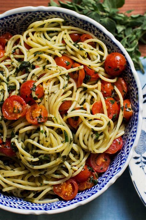 One Pot Spaghetti With Cherry Tomatoes And Kale Recipe Recipe