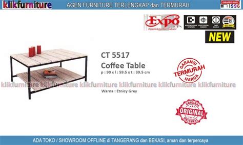 Jual CT 5517 EXPO Meja Tamu Coffee Table Di Lapak Klikfurniture