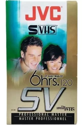 Fita De Video Cassete Svhs S Vhs Jvc St 120 S Vhs Super MercadoLivre