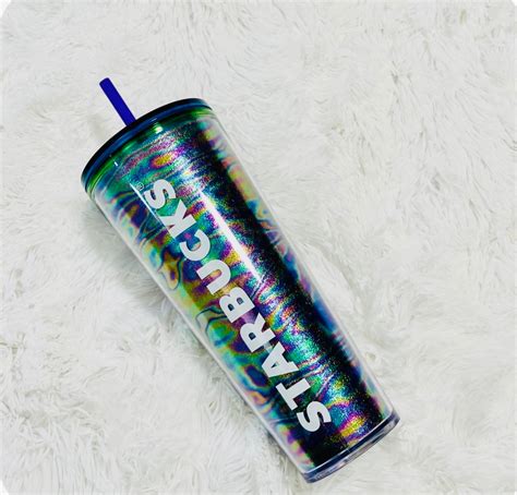 Iridescent Cold Cup Starbucks Tumbler American Seasonal Home