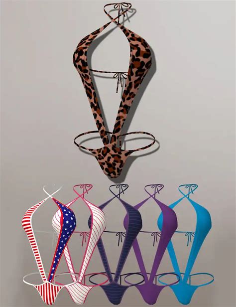 小比基尼我们 Tiny Bikini VI Clothing Bikini DAZ DDL