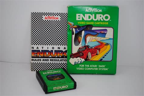 Atari Enduro By Activision Cartridge Manual And By Strangebeauty