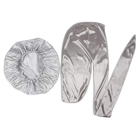 Durag Femme Satin Gris Durag Wave