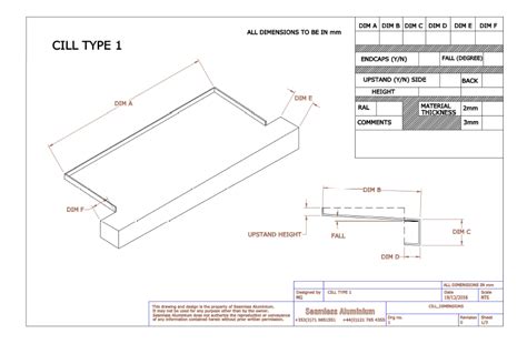 Aluminium Window Sills ¦ Windows Cills Available Up To 3000mm