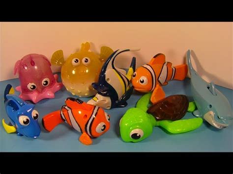 Fast Shipping Mcdonalds Happy Meal Toy 2003 Disney Finding Nemo Plastic Toys Shop Now Best