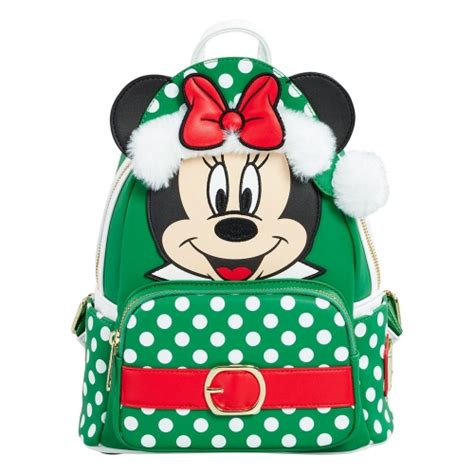 Disney Sac à dos Mini Minnie Mouse Polka Dot Christmas heo Exclusive