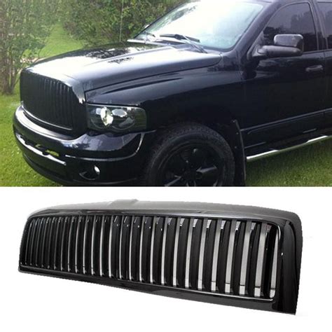 1994 2001 Dodge Ram 1500 Abs Vertical Front Grille Black Grzv Ram9401