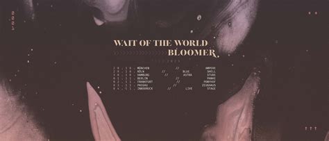 Wait of the World x Bloomer Tour 2023 PANKE music art café