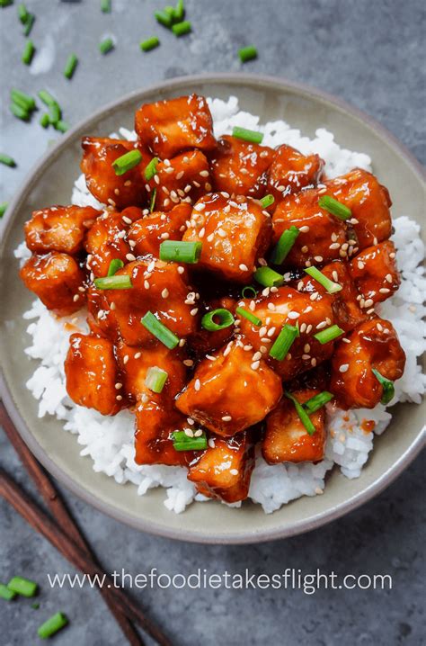 Stir Fried Sweet Chili Tofu The Foodie Takes Flight