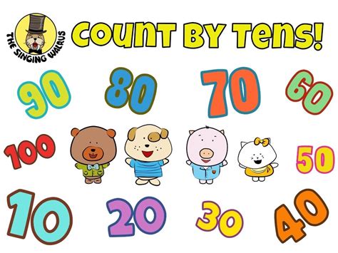 Count by 10s video (mp4) - The Singing Walrus