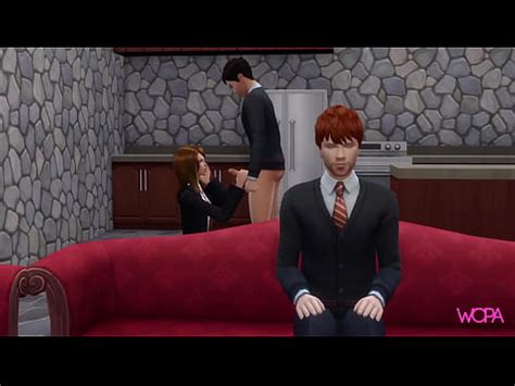 TRAILER Harry Potter Fucking Hermione Granger Behind Ron Wesley S Back XVIDEOS