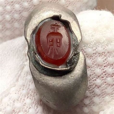 Roma Antica Argento Anello Con Intaglio In Corniola Con Catawiki