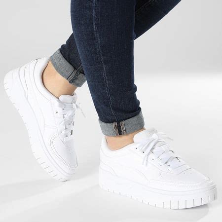 Puma Baskets Femme Cali Dream Leather 392730 Puma White