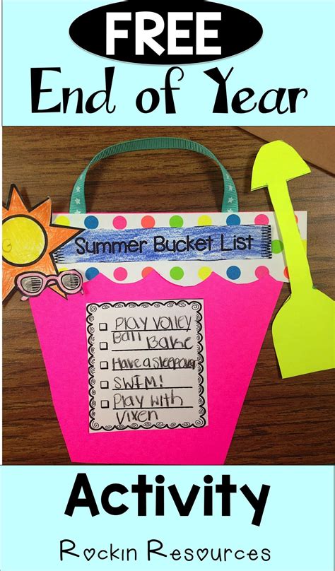 Summer Activities For First Grade
