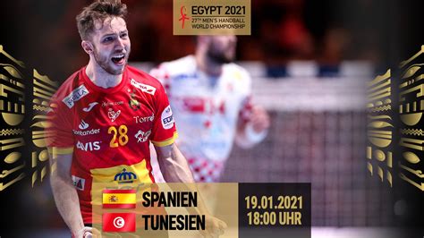 Spanien Vs Tunesien Gruppe B Handball WM 2021 Video