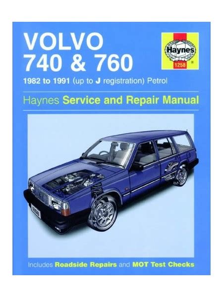 Volvo Petrol Owners Workshop Manual Livre