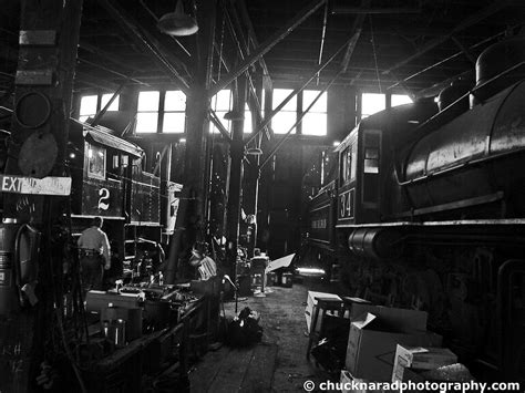 Steam Locomotives In The Roundhouse At Railtown 1897 State Flickr