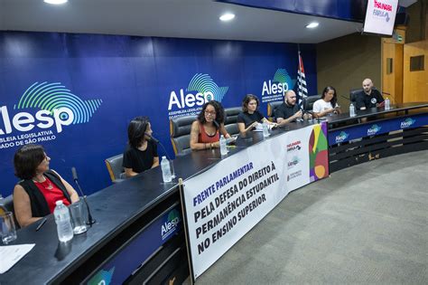 Alesp Recebe Estudantes Para Discutir Perman Ncia Estudantil Em