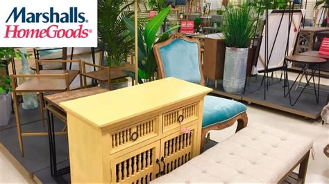 MARSHALLS HOMEGOODS TABLES CONSOLES CHAIRS DECOR FURNITURE SHOP WITH ME