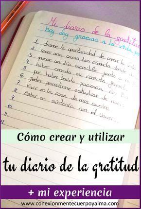 Cómo utilizar y crear un diario de la gratitud 4 diseños diferentes