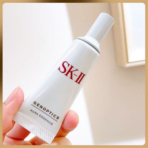 Jual SK II SkII Skii Genoptics Aura Essence Tube 10ml EXP2024