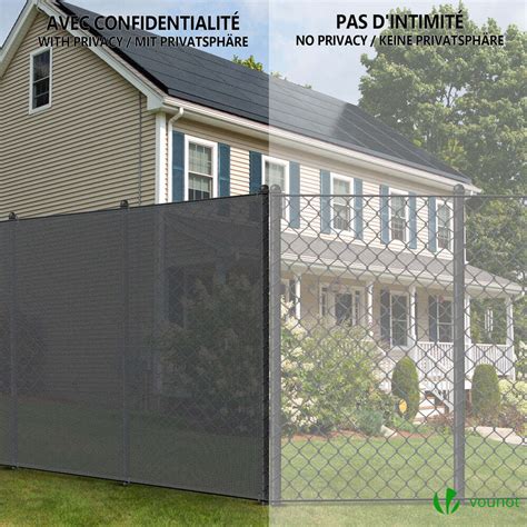 VOUNOT Privacy Screen Netting Garden Windbreak Fencing Shade Net 1 8