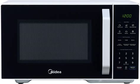 Midea MMDX11S2BW Horno de Microondas 1 1 Pies Cúbicos 31L Talent Negro