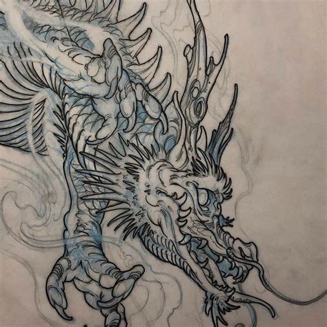 Irezumi Collective Auf Instagram „🐉 Artwork By Evan Dowdell Location