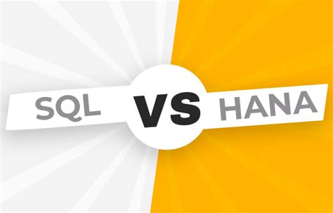 Sap Business One On Ms Sql Vs Hana A Detailed Comparison