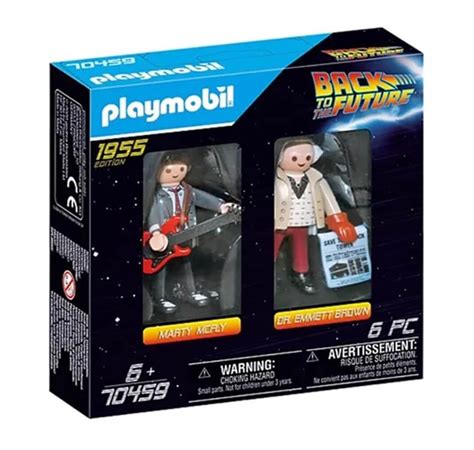 Marty Y Dr Brown Volver Al Futuro Playmobil Edici N Opci N A Shop