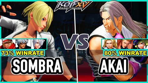 Kof Xv 🔥 Sombra Ángelkterry Vs Akai Andybenimarusylvie Youtube