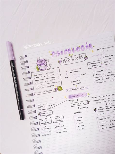 Apunte Psicolog A Del Color Ig Fiorellas Notes Notes Inspiration