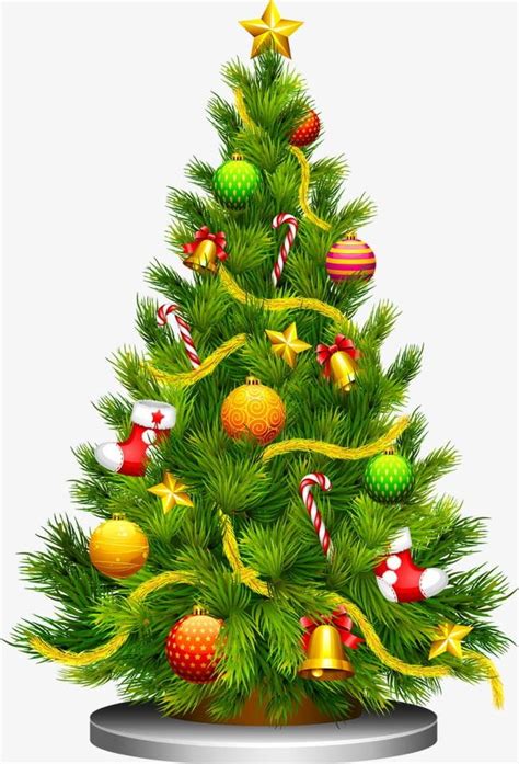 Cartoon Christmas Tree Png Clipart Cartoon Cartoon Christmas Tree