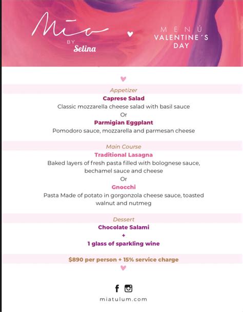 Valentines Day Mia Tulum Tickets Tulum Mia Restaurant Beach