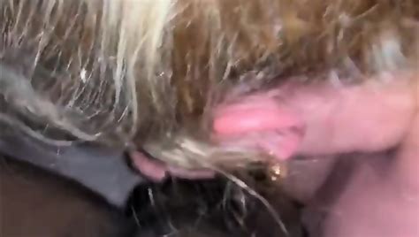 Sloppy Suck From Mature Blonde BBW BBC Worship