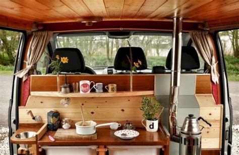 82+ Inspiring RV Camper Van Interior Design and Organization Ideas - Page 9 of 84