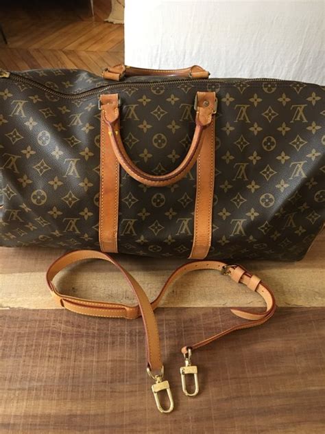 Louis Vuitton Keepall 50 Monogram Bandoulière Travel Bag Catawiki