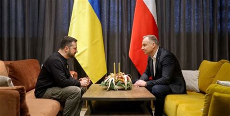 Andrzej Duda spotkał się z Wołodymyrem Zełenskim NAGRANIE