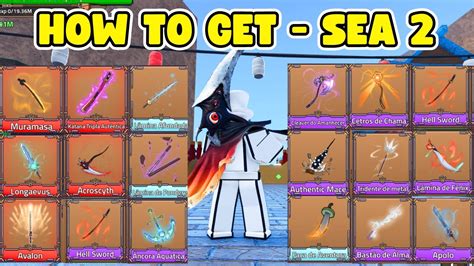 How To Get All Swords In King Legacy Second Sea Youtube