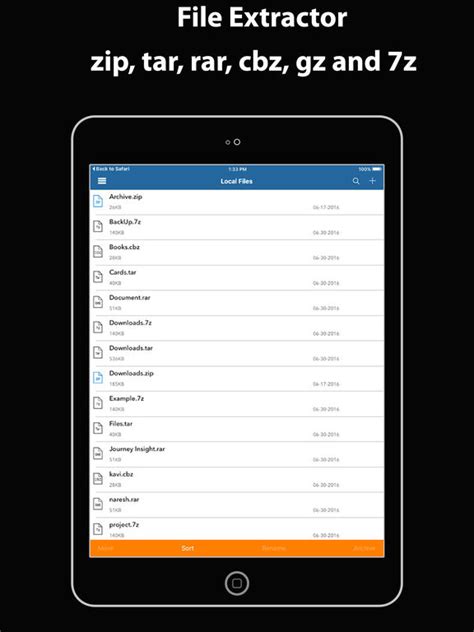 File Extractor Zip Rar Tar Gz 7z Apprecs