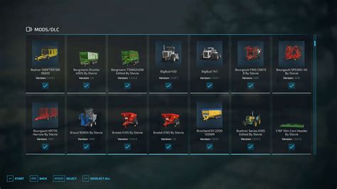 Ls Full Mod List Modpack By Stevie Farming Simulator Mod Ls