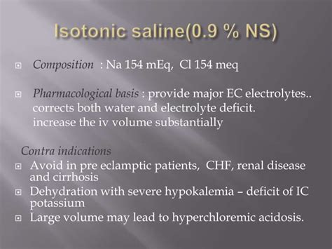 Intravenous fluids crystalloids and colloids | PPT