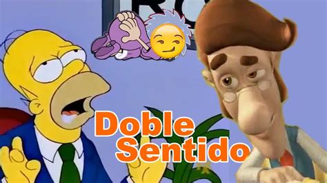 DOBLE SENTIDO En Caricaturas Y Series Parte 2 YouTube