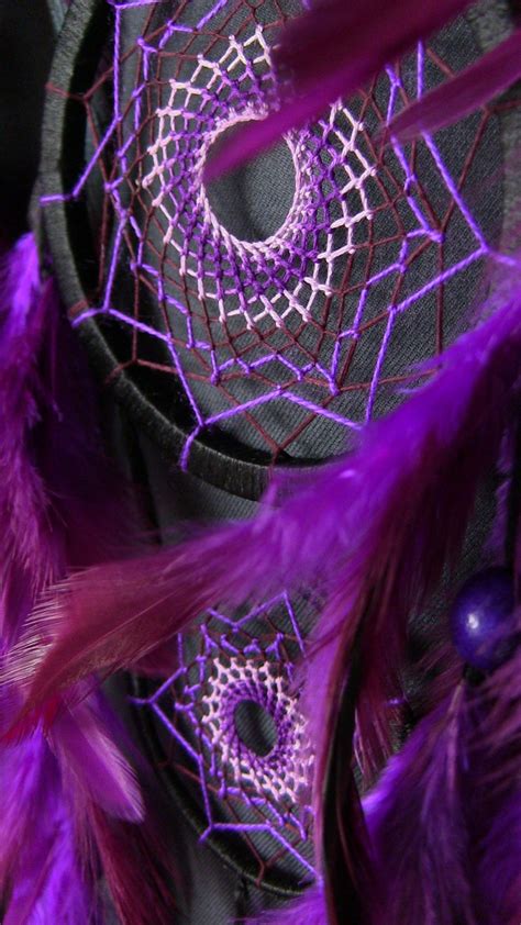 Dream Catcher Purple Dreamcatcher Wall Hangings Dreamcatcher - Etsy